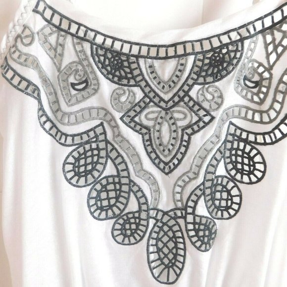 XXI Sleeveless Boho Pullover Womens Top Petite Sm - Picture 3 of 10